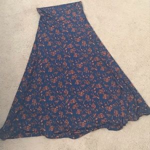 Never worn with tags LuLaRoe Maxi Skirt Medium